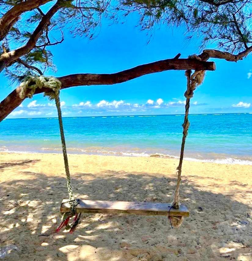 Breezy Beachfront Bali-Style Haven 180 Degree Oceanview Hau'ula Exterior foto