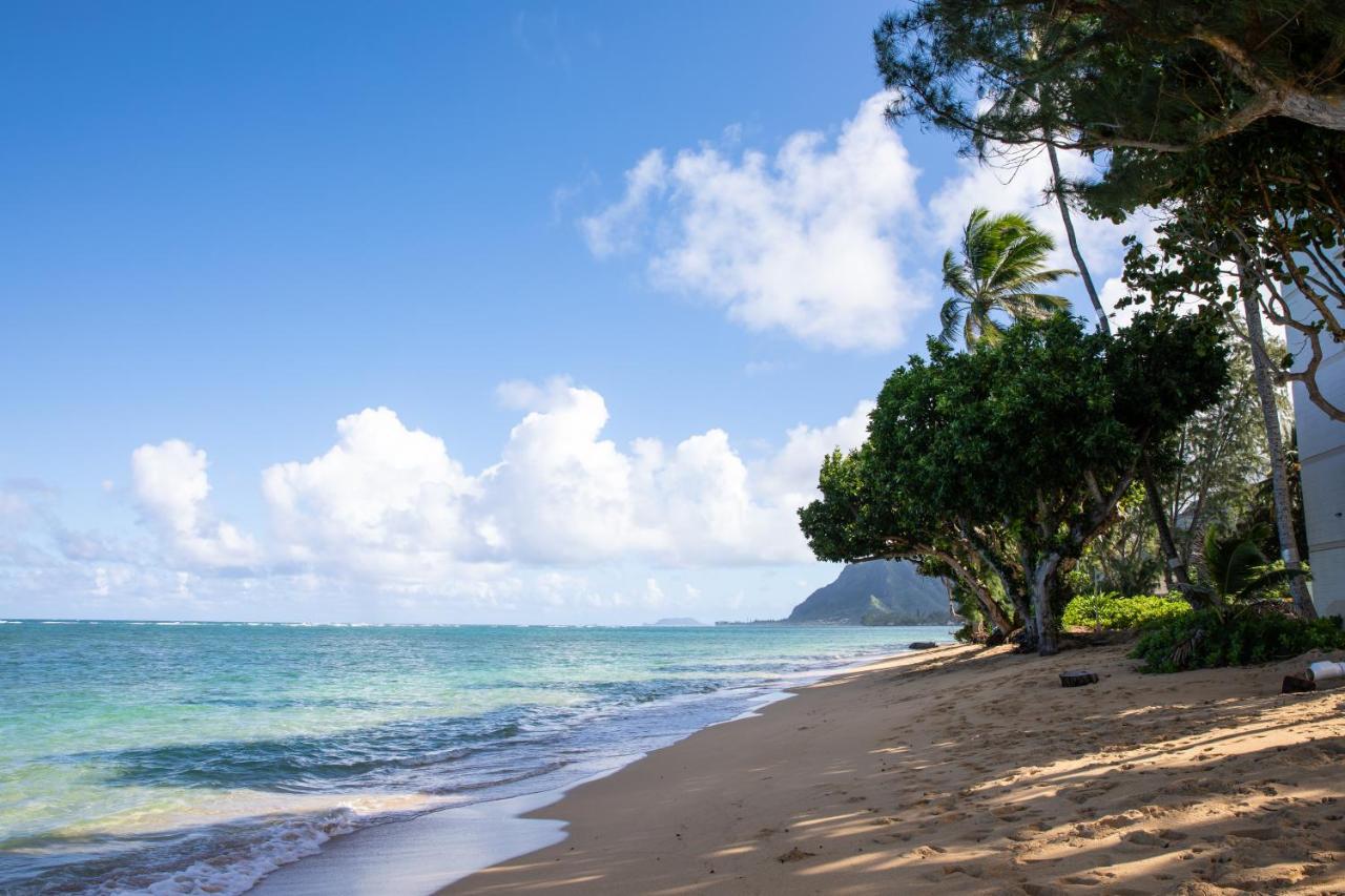 Breezy Beachfront Bali-Style Haven 180 Degree Oceanview Hau'ula Exterior foto